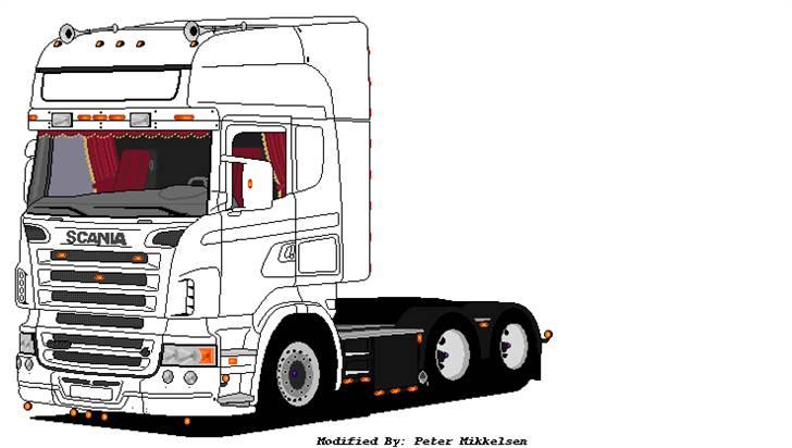 Paint tegninger af lastbiler billede 38