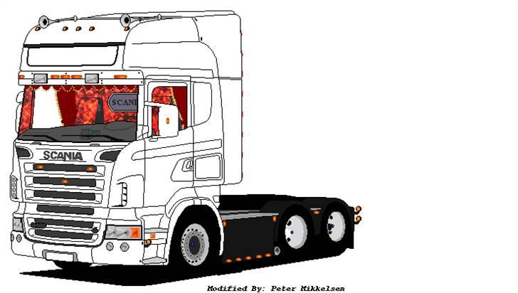 Paint tegninger af lastbiler billede 39