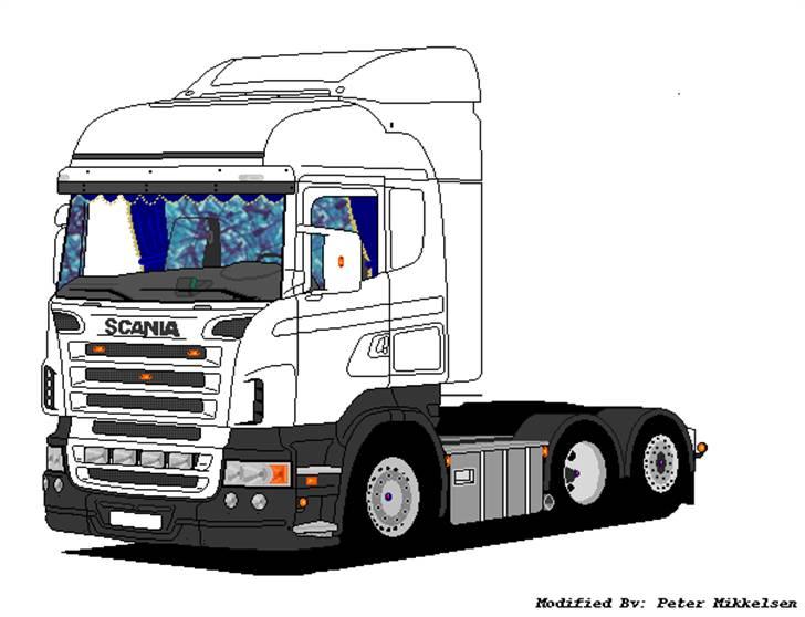 Paint tegninger af lastbiler billede 41