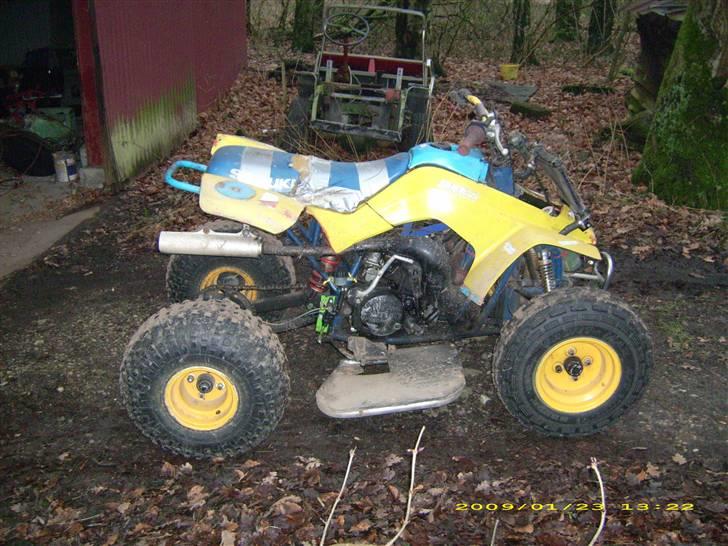 Suzuki 250 atv med kawasaki 500kx kips motor..:-) billede 2