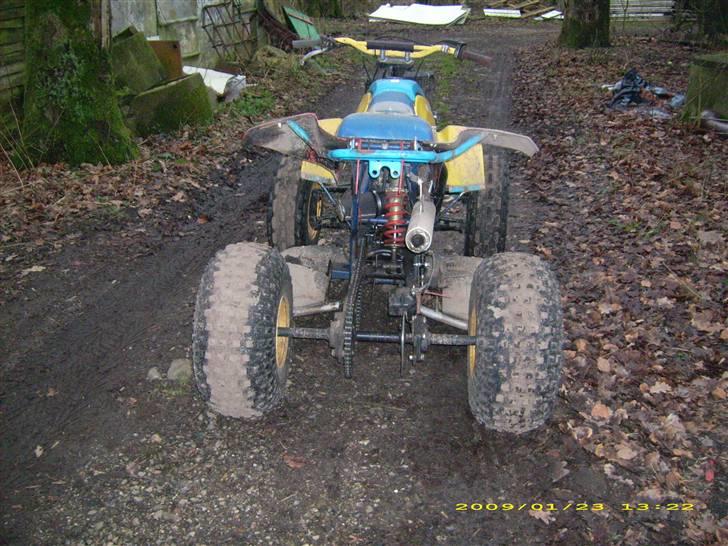 Suzuki 250 atv med kawasaki 500kx kips motor..:-) billede 1