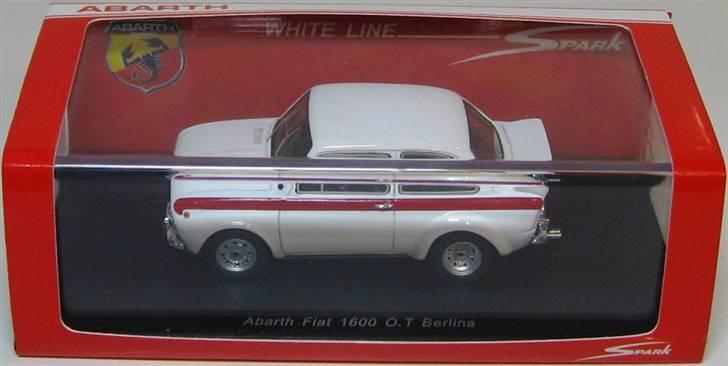 Mine 1:43 modelbiler - Abarth FIAT 1600 O.T Berlina, Spark billede 105