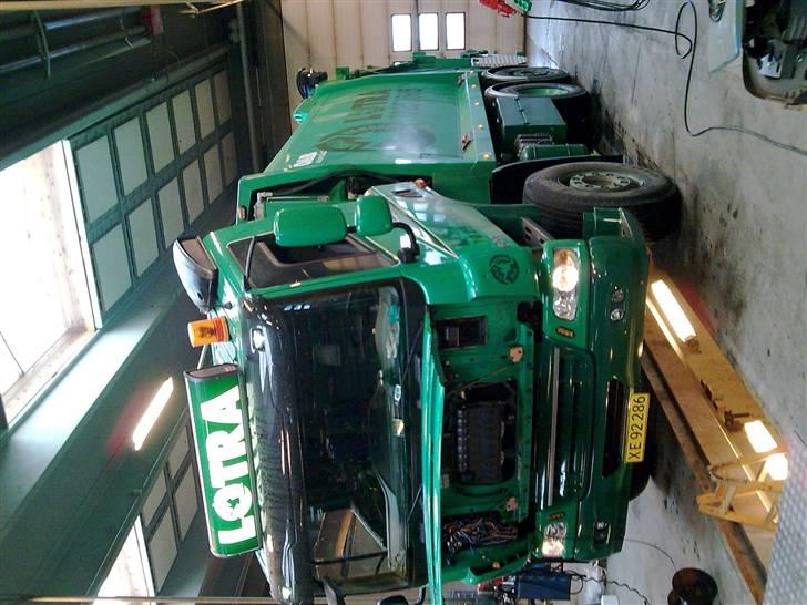 Min vogn ved Lotra - Ja nu er DAF'en så ved og være et standard syn hos PM. billede 14