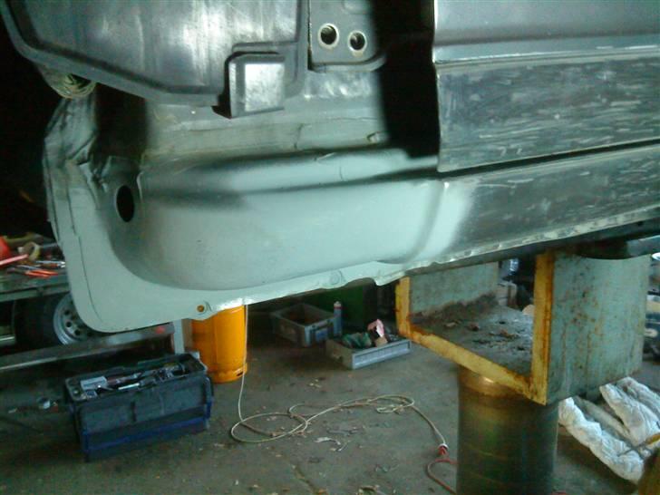 Renovering af 300ZX Twin Turbo "Tykke Bertha" - Panel blev færdigt foran i førersiden. billede 150