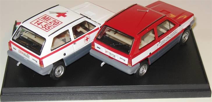 Mine 1:43 modelbiler - 1980 FIAT Panda in divisa, Brumm billede 112