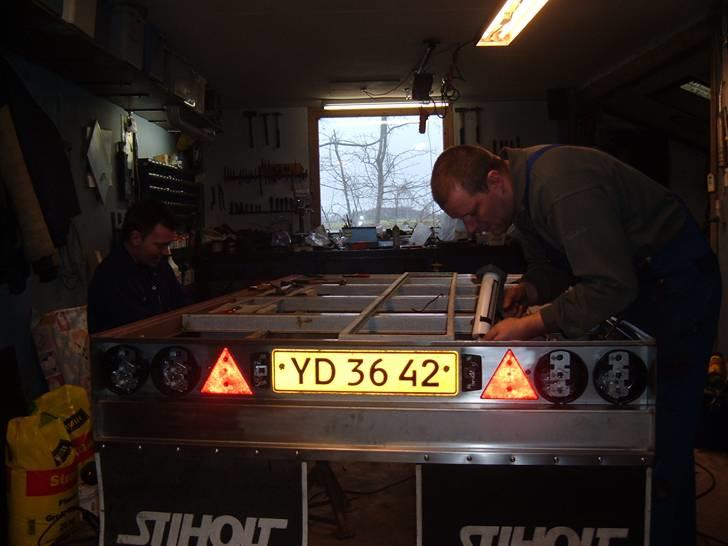 Danmarks flotteste trailer! - Sealer inden bunden blev lagt i. billede 24