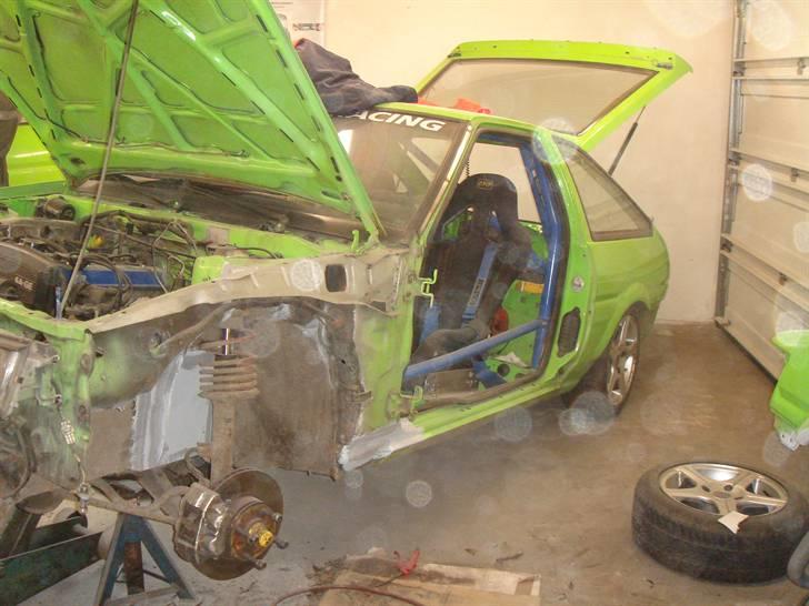 Rustarbejde  - Billede af højre side. billede 1