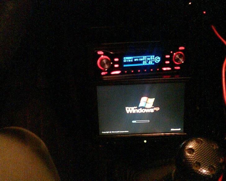 De gamle slæder - Windows Xp i Mazdaen.. billede 4