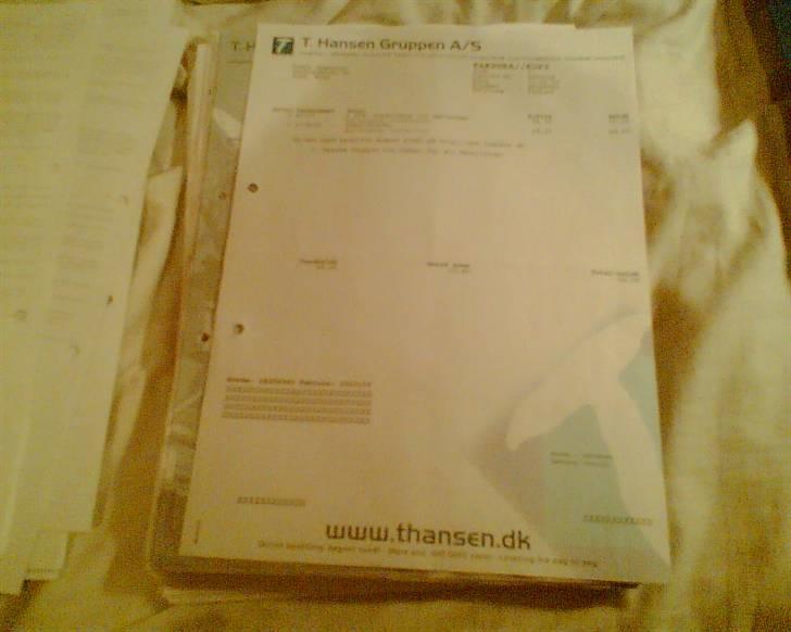 T. Hansen Kvitteringer - En enkelt kvittering mere billede 10