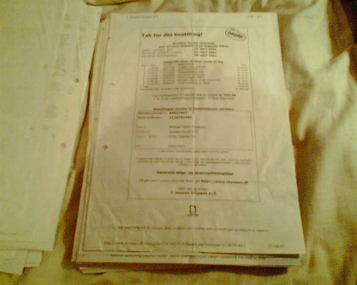 T. Hansen Kvitteringer - En enkelt kvittering mere billede 20