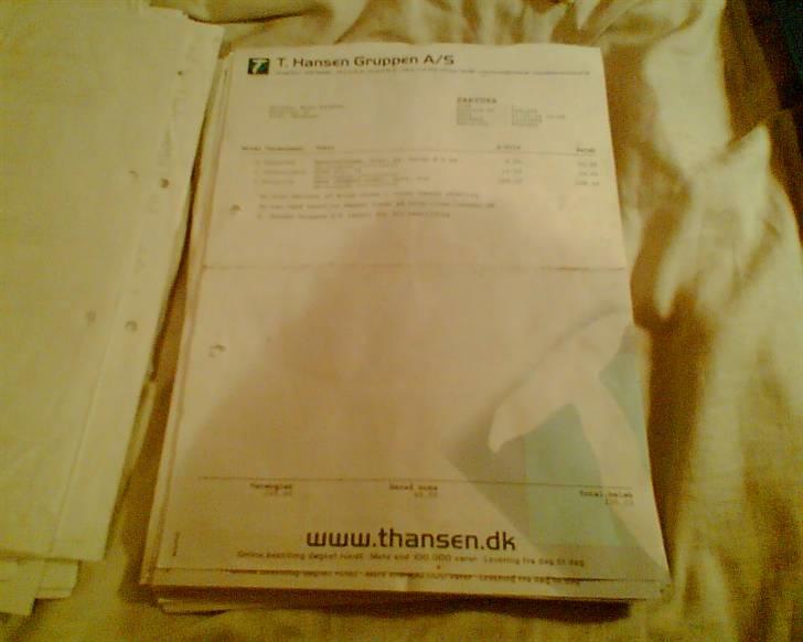 T. Hansen Kvitteringer - En enkelt kvittering mere billede 21