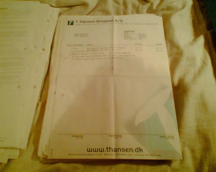T. Hansen Kvitteringer - En enkelt kvittering mere billede 22