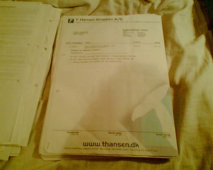 T. Hansen Kvitteringer - En enkelt kvittering mere billede 23