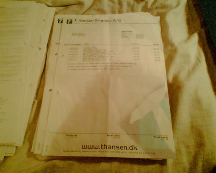T. Hansen Kvitteringer - En enkelt kvittering mere billede 25
