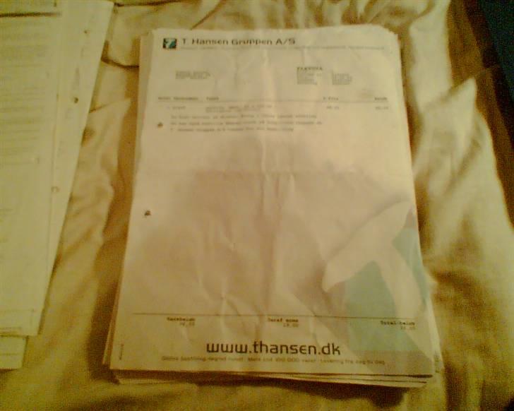 T. Hansen Kvitteringer - En enkelt kvittering mere billede 26