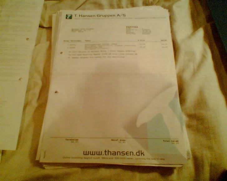 T. Hansen Kvitteringer - En enkelt kvittering mere billede 27