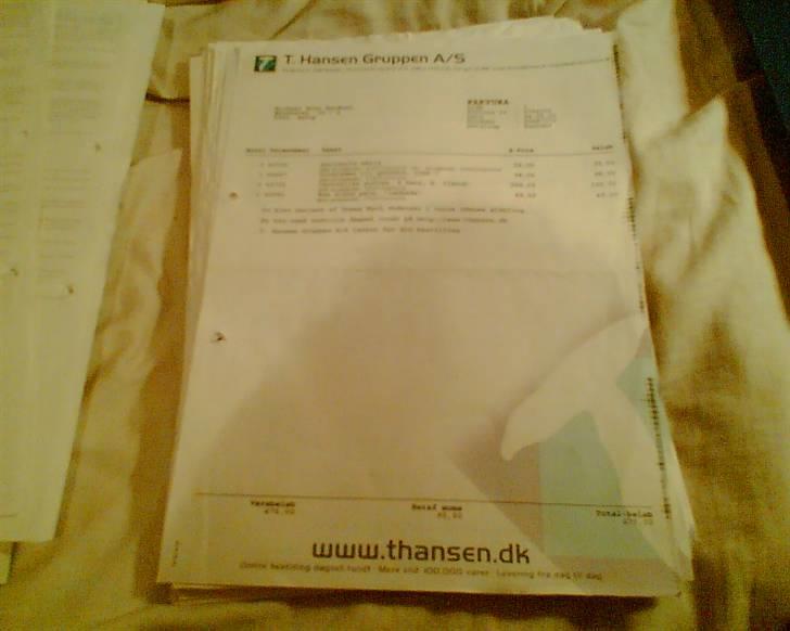 T. Hansen Kvitteringer - En enkelt kvittering mere billede 29
