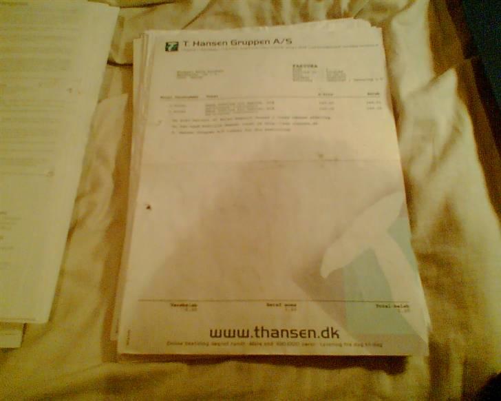 T. Hansen Kvitteringer - En enkelt kvittering mere billede 30