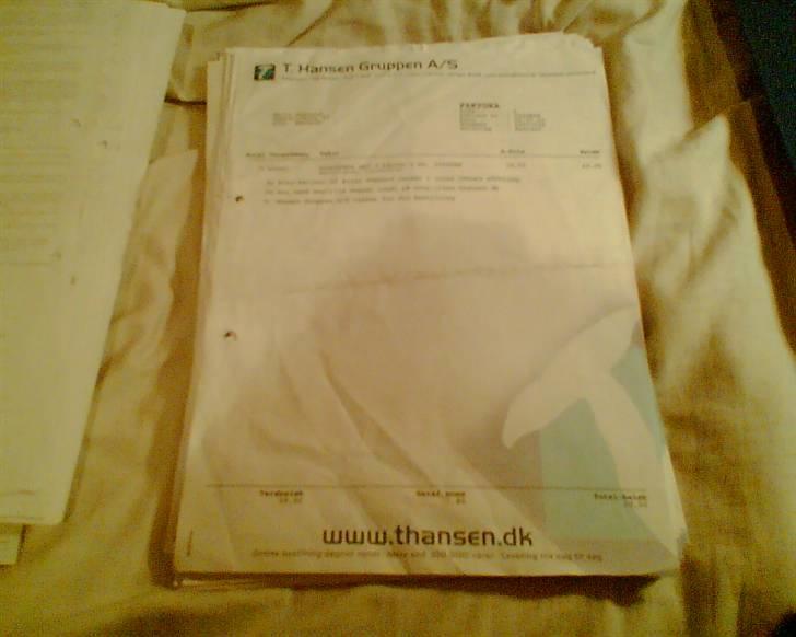 T. Hansen Kvitteringer - En enkelt kvittering mere billede 31