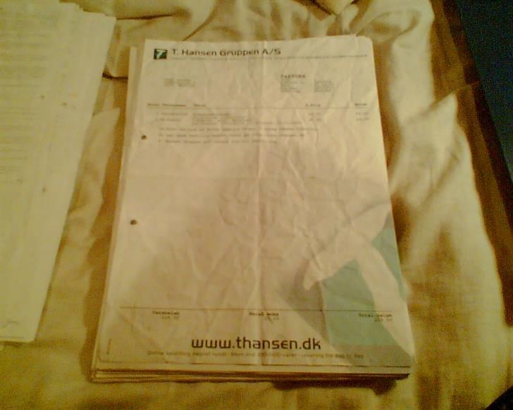 T. Hansen Kvitteringer - En enkelt kvittering mere billede 32