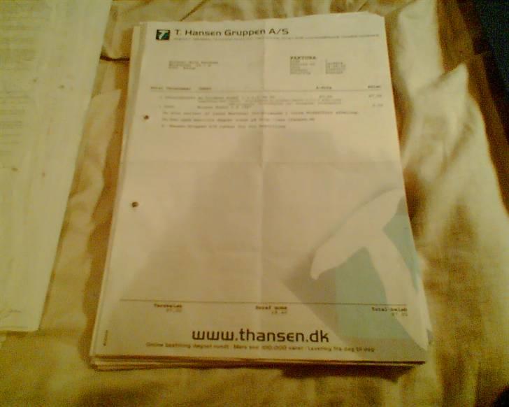T. Hansen Kvitteringer - En enkelt kvittering mere billede 33
