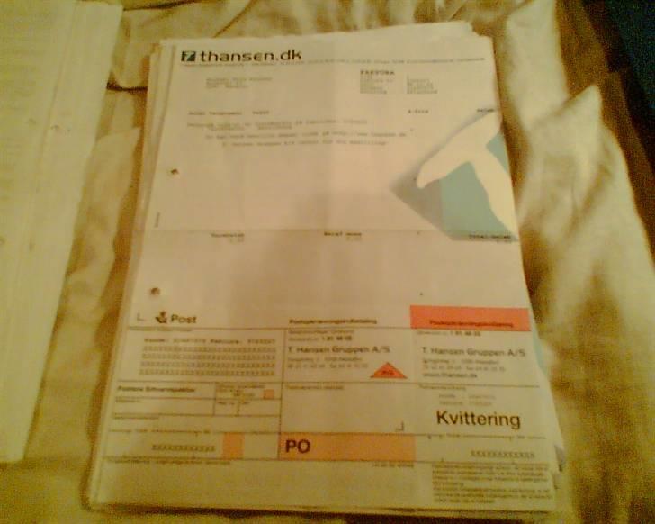T. Hansen Kvitteringer - En enkelt kvittering mere billede 35