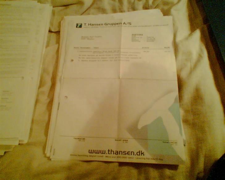 T. Hansen Kvitteringer - En enkelt kvittering mere billede 40