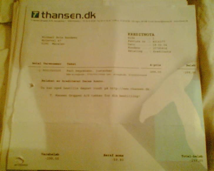 T. Hansen Kvitteringer - En enkelt kvittering mere billede 42