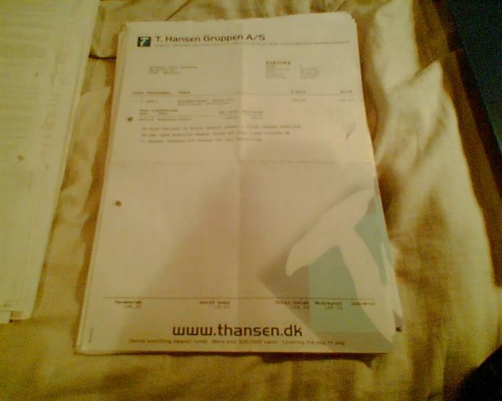 T. Hansen Kvitteringer - En enkelt kvittering mere billede 43