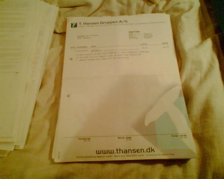 T. Hansen Kvitteringer - En enkelt kvittering mere billede 48