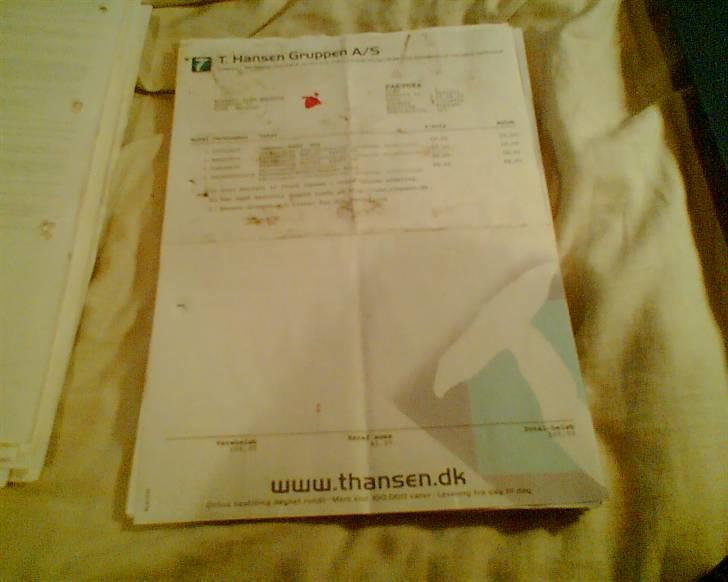 T. Hansen Kvitteringer - En enkelt kvittering mere billede 50