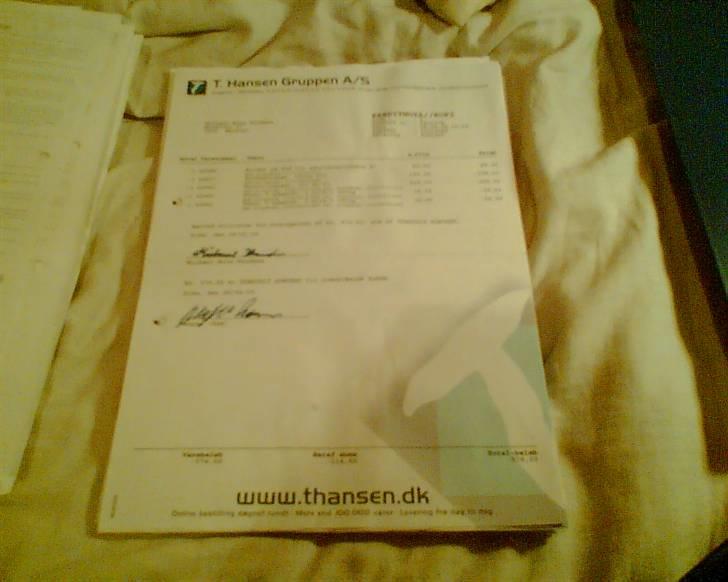 T. Hansen Kvitteringer - En enkelt kvittering mere billede 52