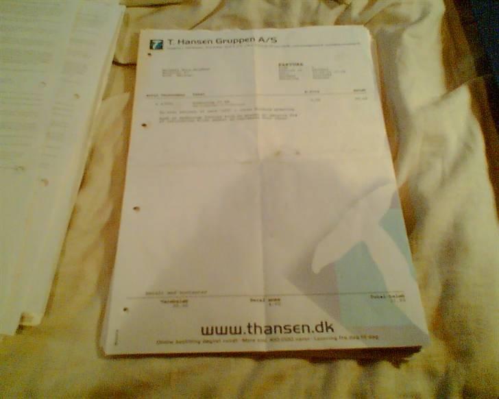 T. Hansen Kvitteringer - En enkelt kvittering mere billede 54