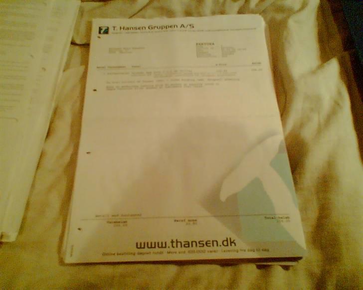 T. Hansen Kvitteringer - En enkelt kvittering mere billede 57