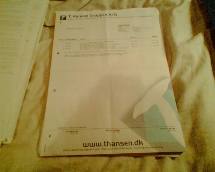 T. Hansen Kvitteringer - En enkelt kvittering mere billede 58
