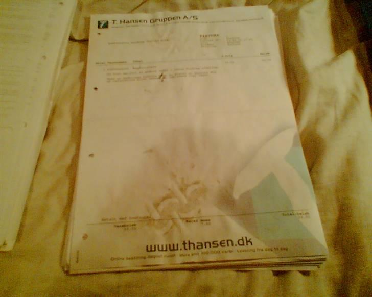 T. Hansen Kvitteringer - En enkelt kvittering mere billede 60
