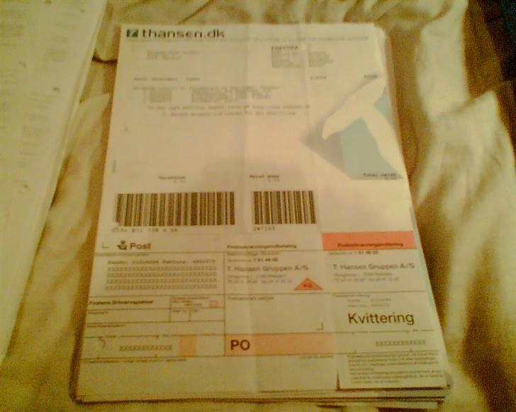 T. Hansen Kvitteringer - En enkelt kvittering mere billede 63