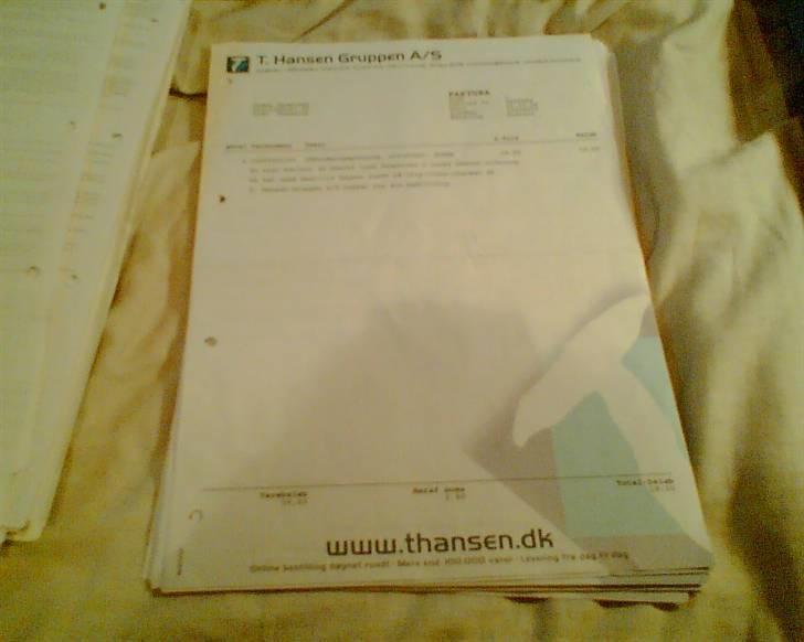 T. Hansen Kvitteringer - En enkelt kvittering mere billede 64