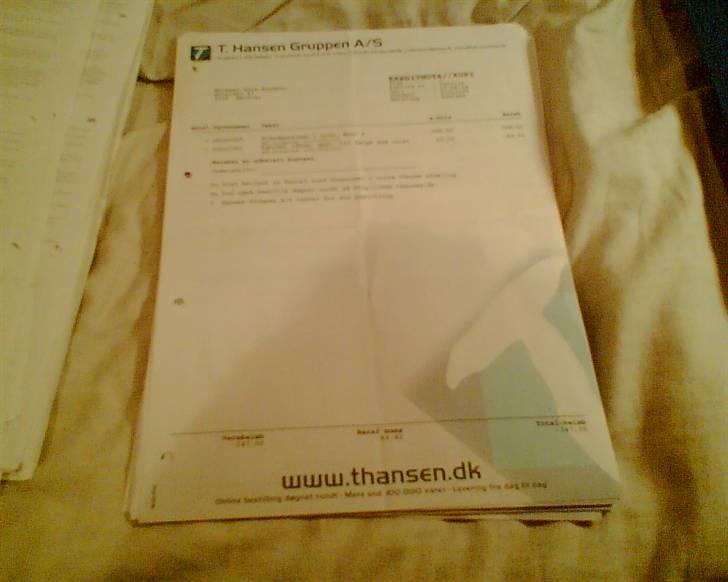 T. Hansen Kvitteringer - En enkelt kvittering mere billede 66