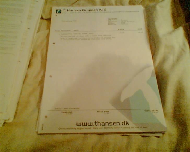 T. Hansen Kvitteringer - En enkelt kvittering mere billede 67
