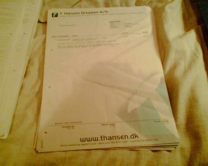 T. Hansen Kvitteringer - En enkelt kvittering mere billede 68
