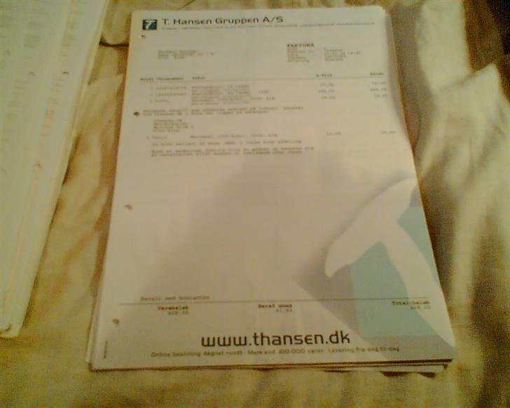 T. Hansen Kvitteringer - En enkelt kvittering mere billede 69