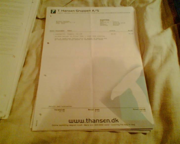 T. Hansen Kvitteringer - En enkelt kvittering mere billede 71