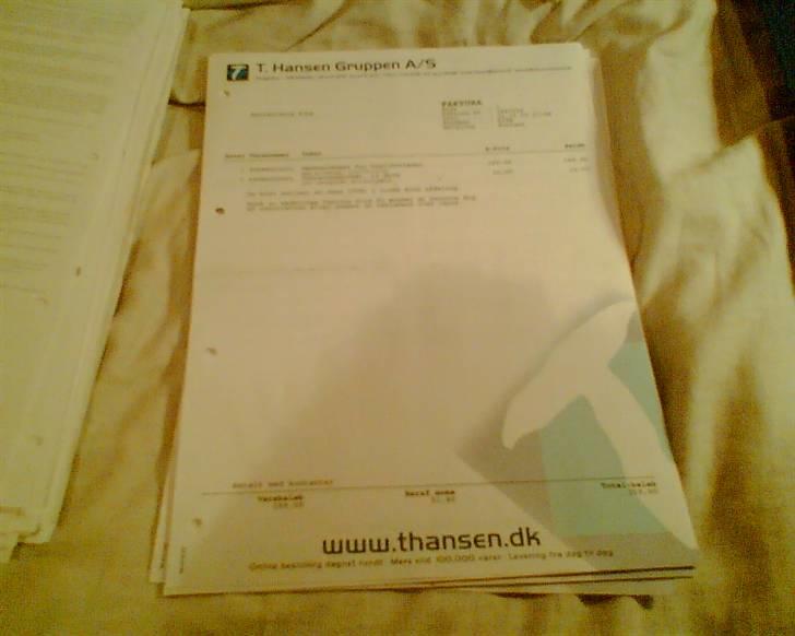T. Hansen Kvitteringer - En enkelt kvittering mere billede 72