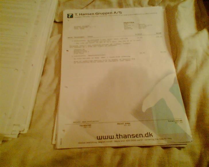 T. Hansen Kvitteringer - En enkelt kvittering mere billede 74
