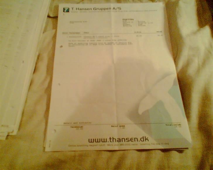 T. Hansen Kvitteringer - En enkelt kvittering mere billede 75