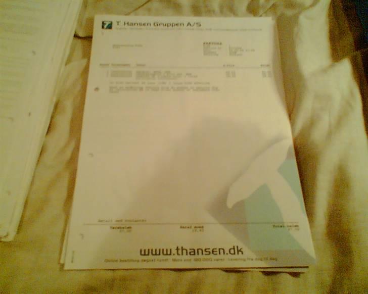 T. Hansen Kvitteringer - En enkelt kvittering mere billede 76