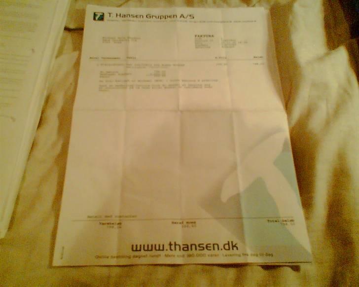 T. Hansen Kvitteringer - En enkelt kvittering mere billede 78