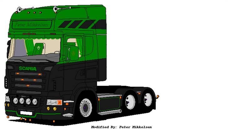 Paint tegninger af lastbiler billede 46