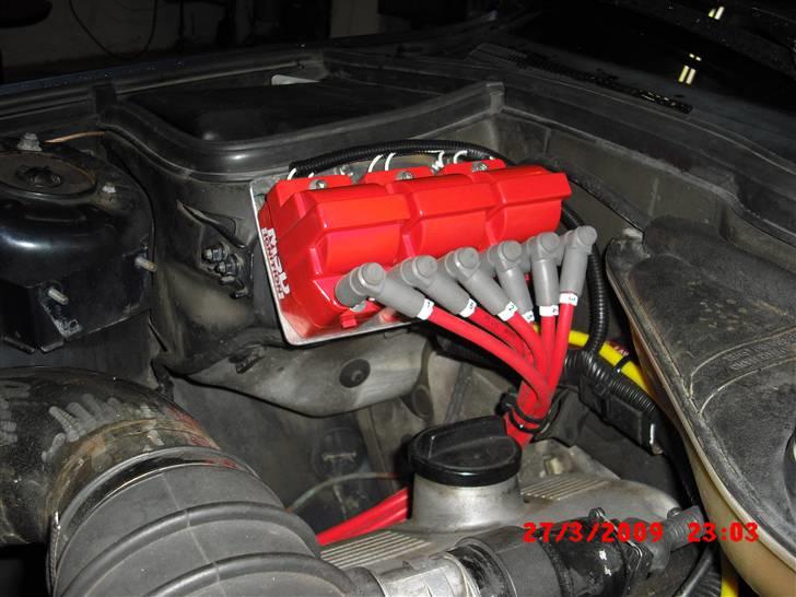 BMW E34 3,5 Turbo  - 40.000Volt DIS-tændspoler fra MSD billede 4